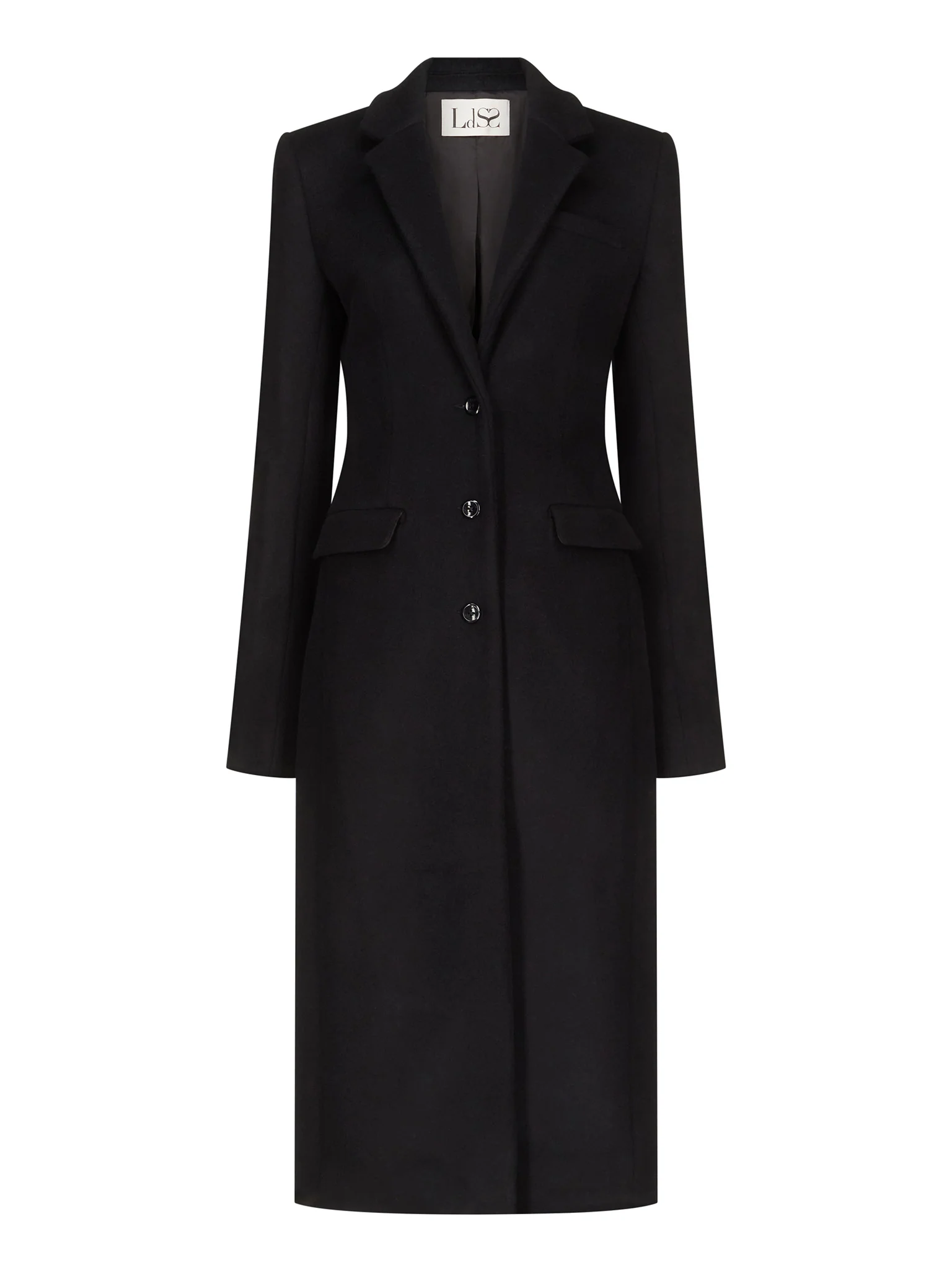 Fitted Coat in Wool