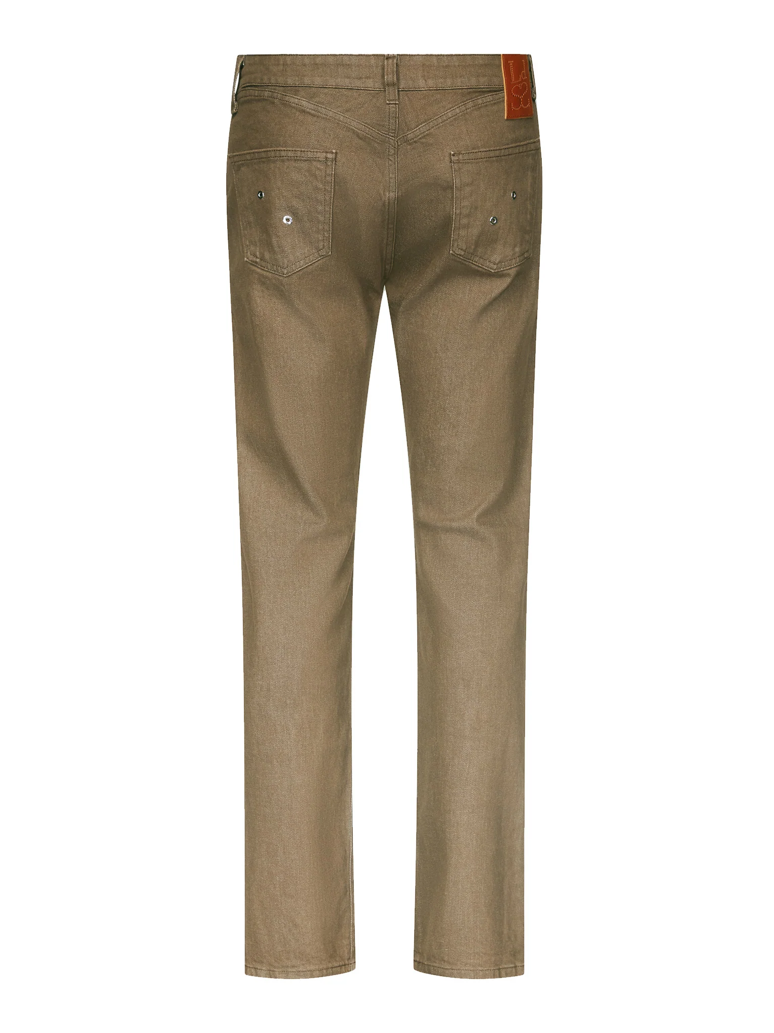 Lace-Up Jeans in Denim - Image 2